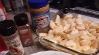 Peanut Butter Apple Crisp