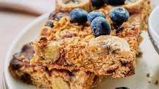 Peanut Butter Banana Chocolate Chunk Baked Oatmeal