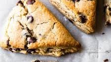 Peanut Butter Chocolate Chip Scones