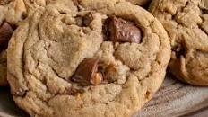 Peanut Butter Chocolate Toffee Cookies