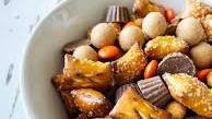 Peanut Butter Cup Snack Mix