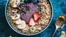 Peanut Butter Quinoa Acai Bowl