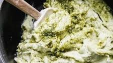 Pesto Mashed Potatoes