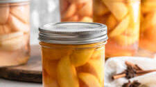 pickled peaches (quick and canned)