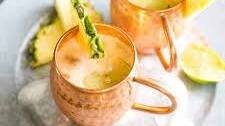Pina Colada Moscow Mule Drink