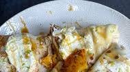 Pineapple and Coconut Cream Crêpes