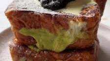 Pistachio Cream Brioche French Toast