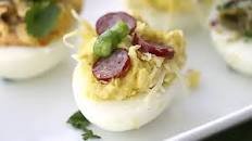 Pizza Deviled Eggs