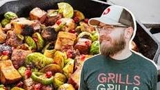 Pork Belly & Brussels Sprouts Skillet from Brad Prose