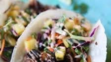 Pork Belly Tacos with Pineapple Salsa