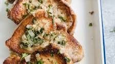 Pork Chops with Dijon Herb Sauce