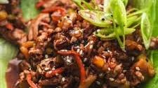 Pork Lettuce Wraps