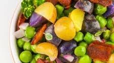 Potato, Spring Vegetable, and Bacon Salad with Lemon Vinaigrette (Gluten-Free)