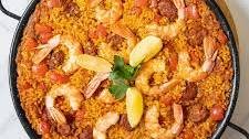 Prawn and Chorizo Paella Recipe