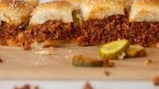 Pull Apart Sloppy Joe Sliders