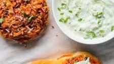 Pulled Butter Chicken Sandwiches