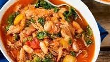 Pulled Pork and Bean Soup