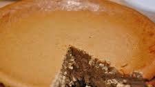 Pumpkin Cheesecake in a Gingersnap Crust