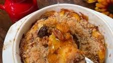 Pumpkin Maple Bread Pudding with Toasted Pecan Crumb Topping