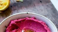 Quick Beetroot Hummus