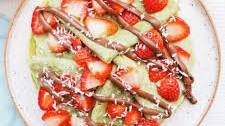 Quick & Easy Matcha Crepes
