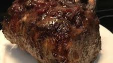 Quick Savory Cranberry Glazed Pork Loin Roast