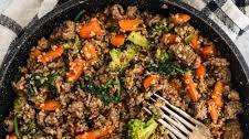 Quinoa Beef and Broccoli