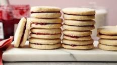 Raspberry Almond Cookies