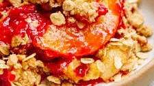 Raspberry Peach Cobbler Recipe