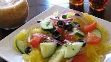 Refreshing Spaghetti Squash and Cucumber Salad