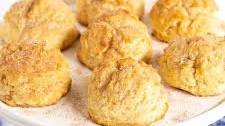 Ridiculously Easy Snickerdoodle Scones