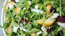 Roasted Beet Salad with Pears and Goat Cheese