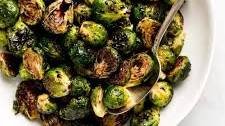 Roasted Brussels Sprouts with Balsamic Glaze