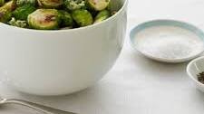 Roasted Brussels Sprouts with Herb Butter