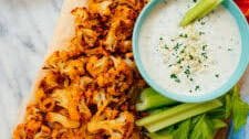 Roasted Buffalo Cauliflower