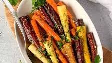 Roasted Carrots with Honey-Mustard Glaze