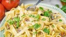 Roasted Garlic Carbonara Sauce