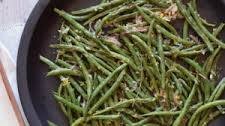 Roasted Green Beans and Shallots with Lemon and Thyme Recipe