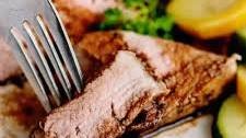Roasted Pork Tenderloin with Balsamic Reduction (SUPER easy!)