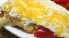 Roasted Red Pepper Chicken Enchiladas (Lite)