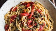 Roasted Red Pepper Pantry Pasta