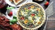 Roasted Tomato and Mozzarella Quiche