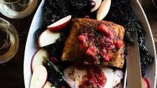 Roast Pork Loin with Apple Chutney