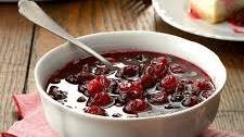 Rum Vanilla Cranberry Sauce