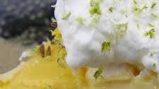 Rustic key lime pie, from the land of yogurt and honey