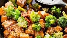 Salmon Stir Fry