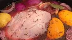 Salty and Sweet Cranberry Citrus Brine