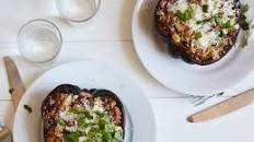 Sausage and Apple Stuffed Acorn Squash