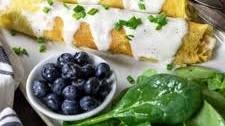 Savory Chicken and Mushroom Crepes