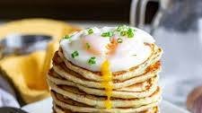 Savory Pancakes with Parmesan and Herbs